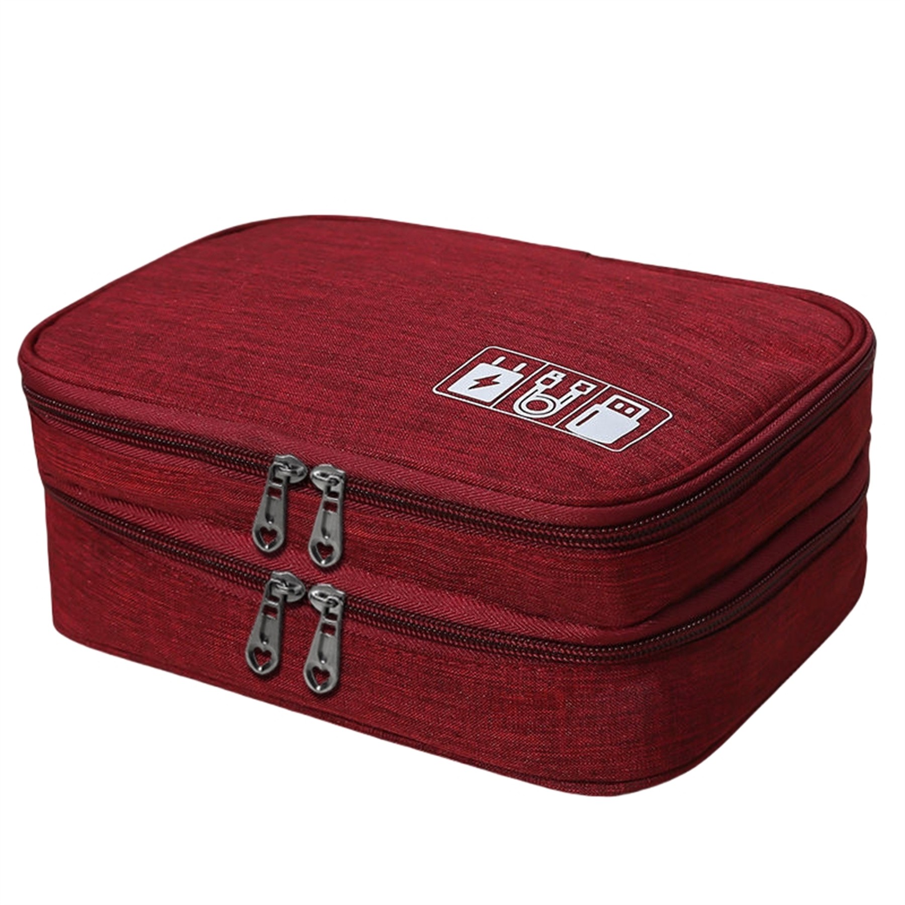 Three Layers Cable Accessories Bag 3