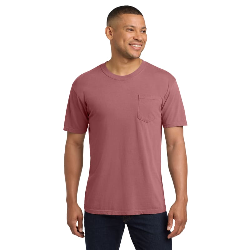 COMFORT COLORS Heavyweight Ring Spun Pocket Tee. 69