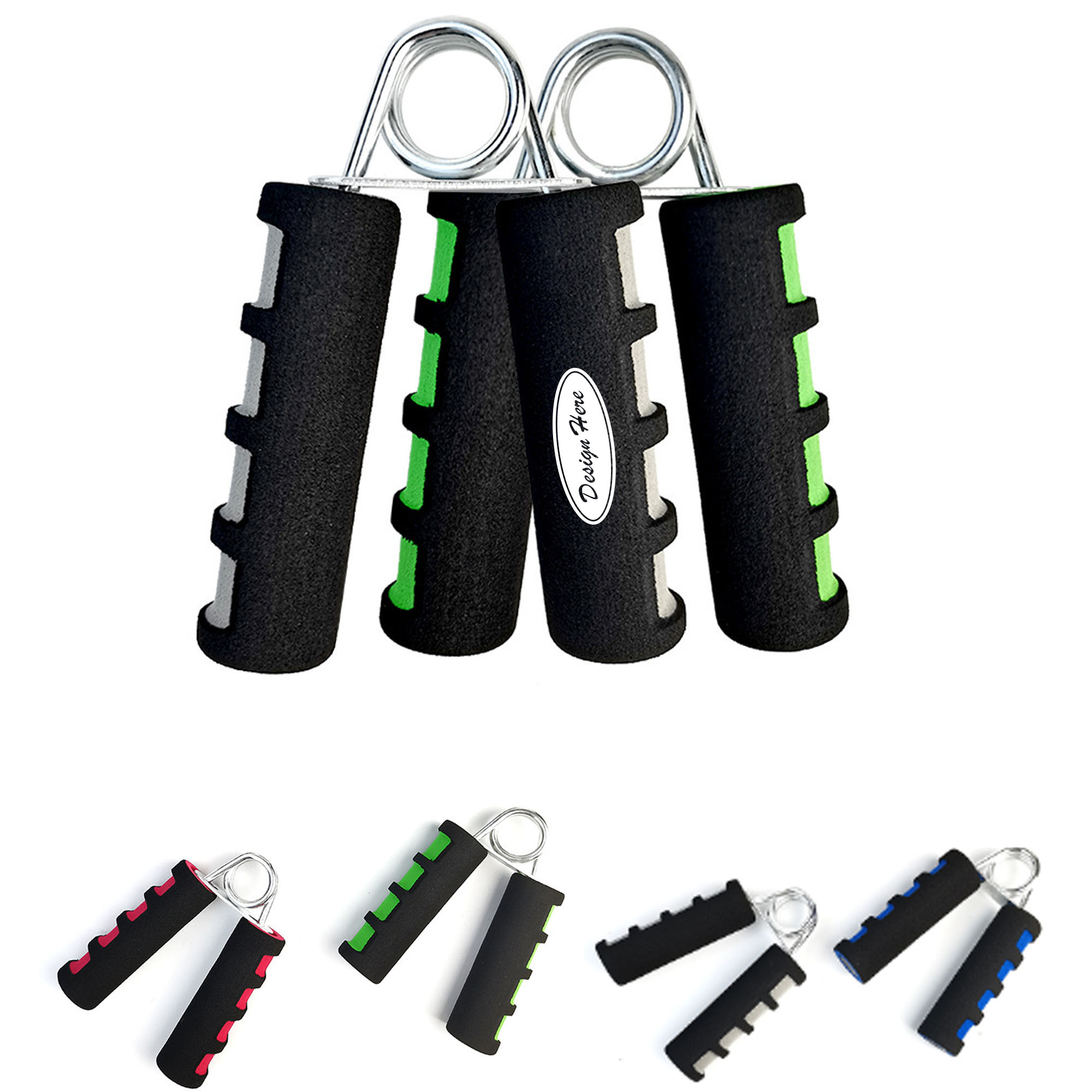 Adjustable Resistance Hand Grip Strengthener 4.7" x 3.5" 1