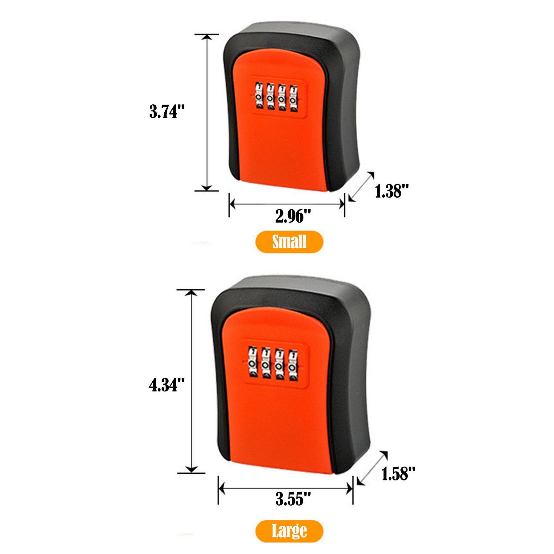 Key Lock Box With Code 2