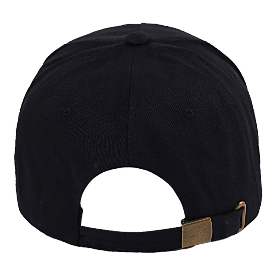 Stock Solid Color Cotton 5-Panel Baseball Cap 10