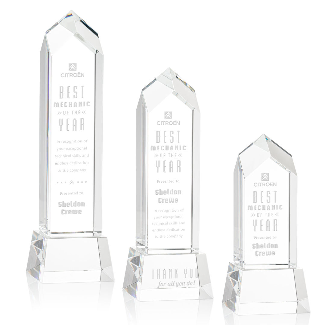 Clarington Award on Base - Clear 1