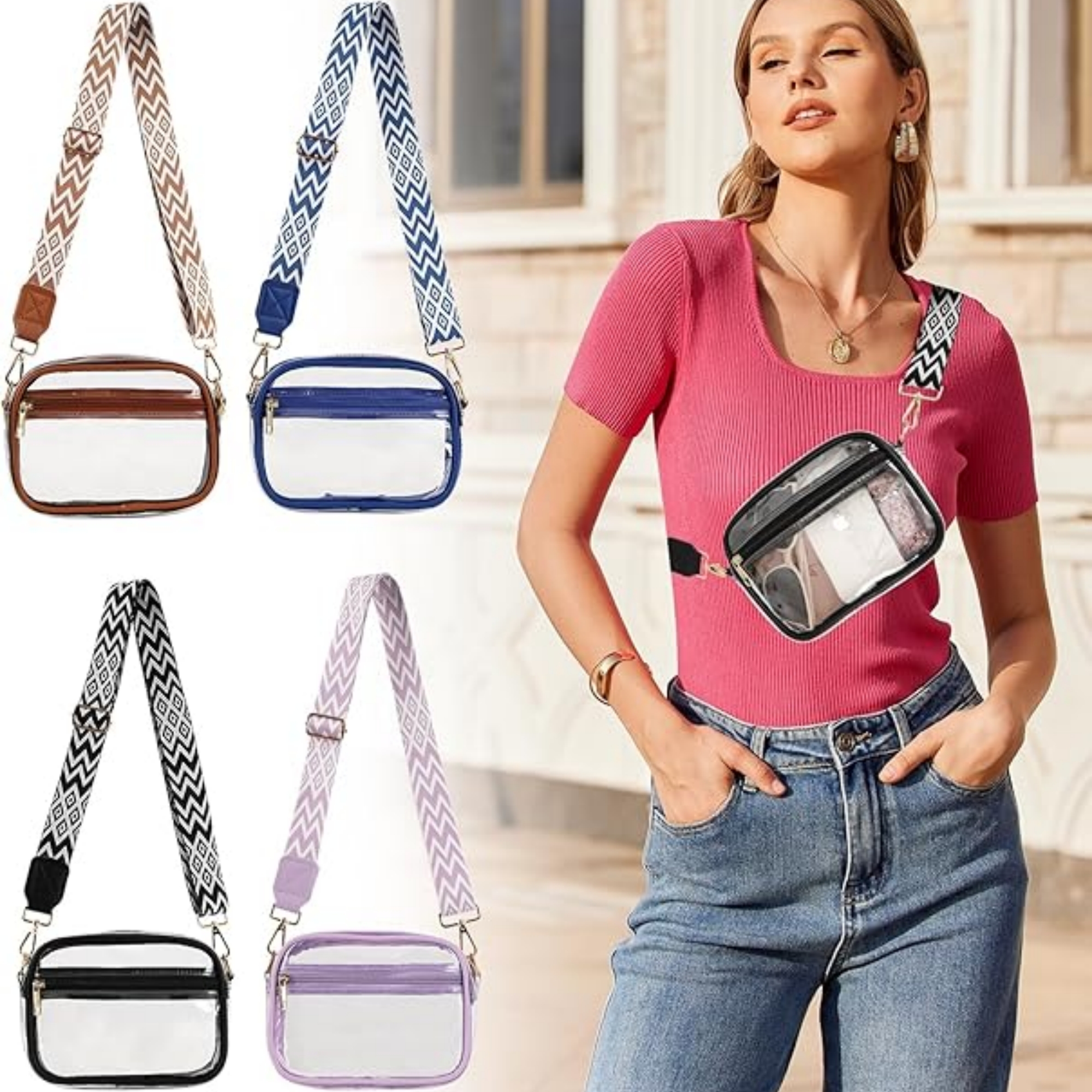 Clear Stadium Purse 2