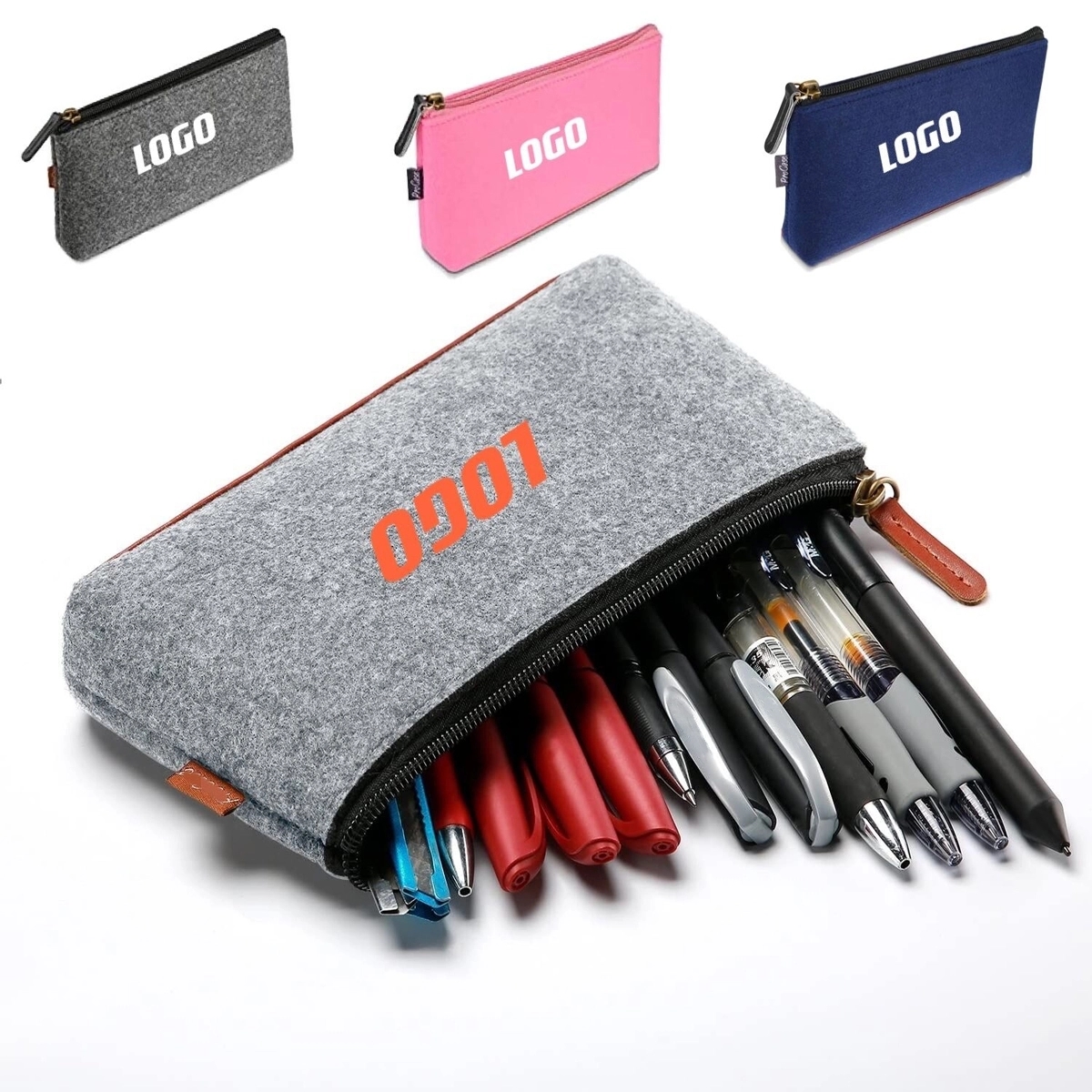 Large Canvas Pencil Pouch 2