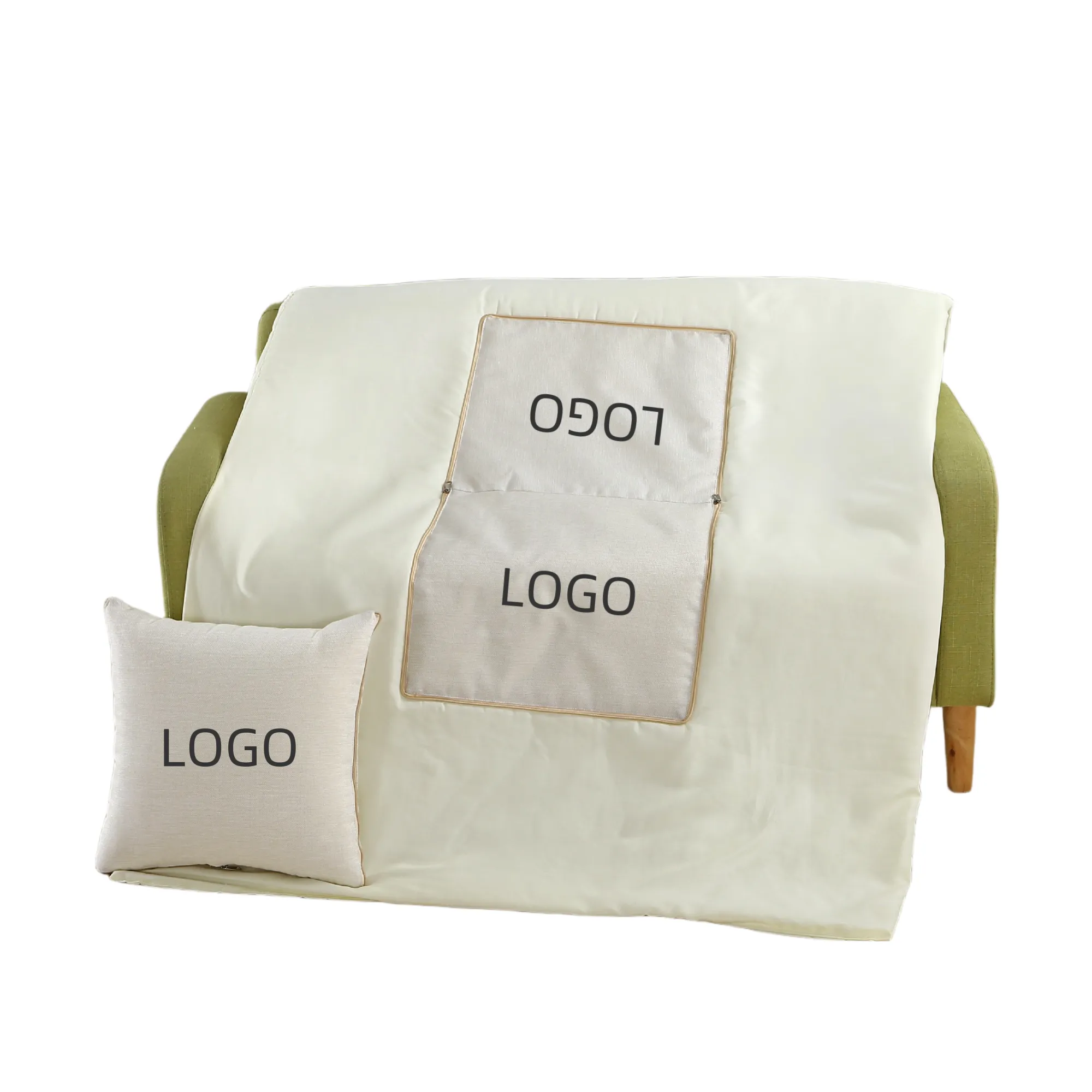 2 In 1 Blanket Throw Pillow