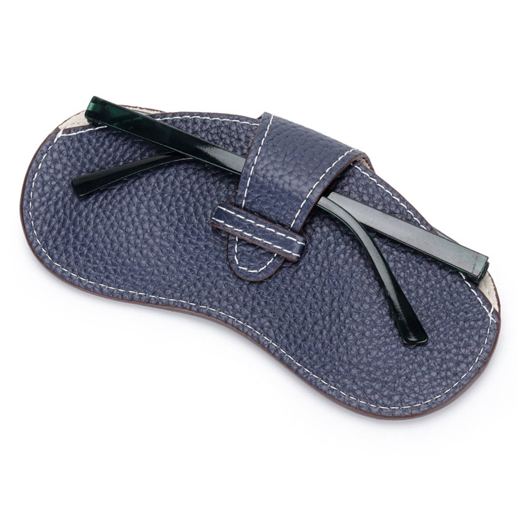 Genuine Leather sunglasses storage bag 6