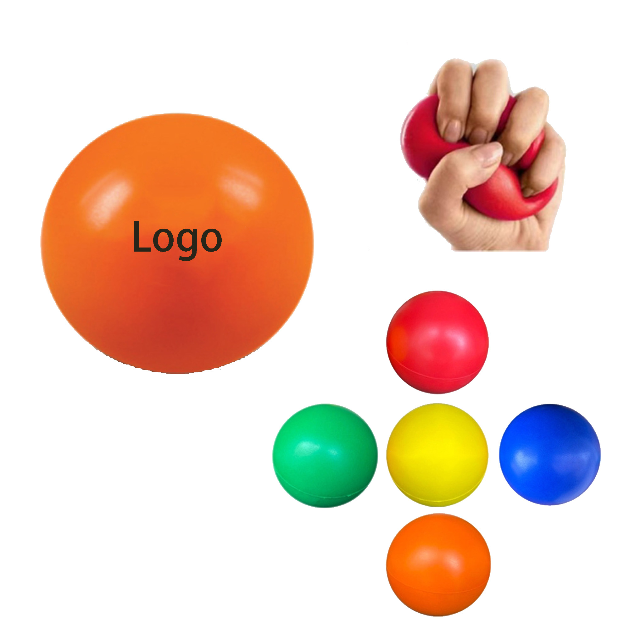 Round Stress Relief Ball 2