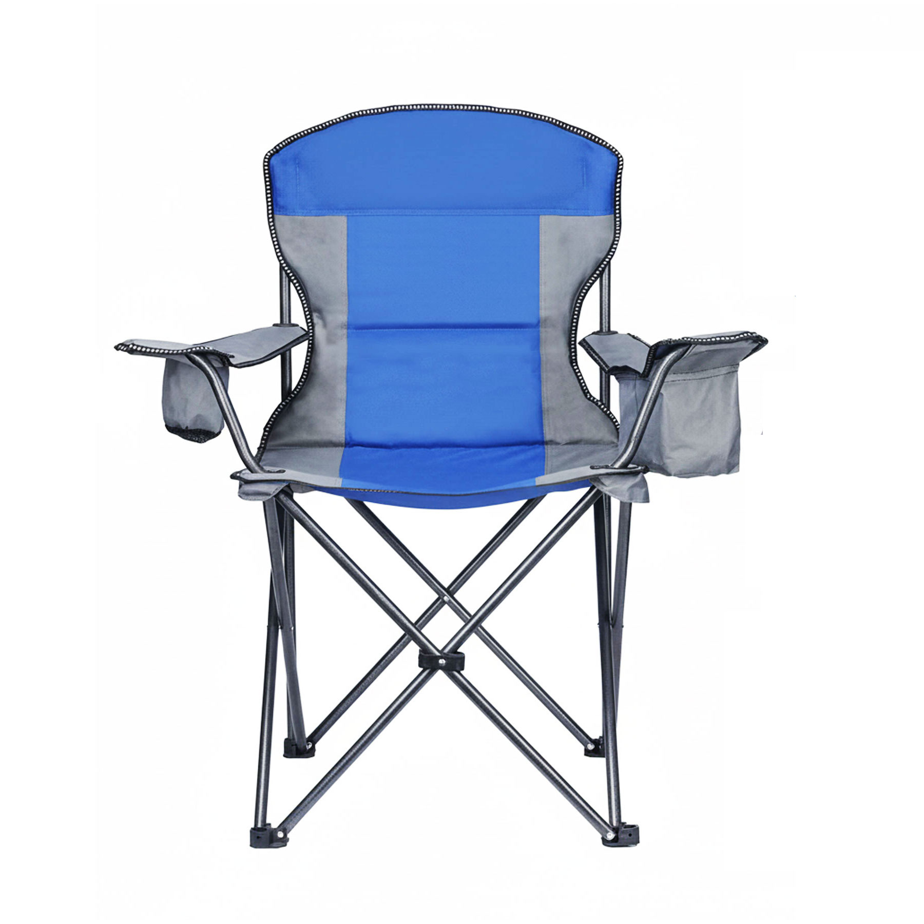 Premium Folding Chair With 3-Can Cooler And Cup Holder 4