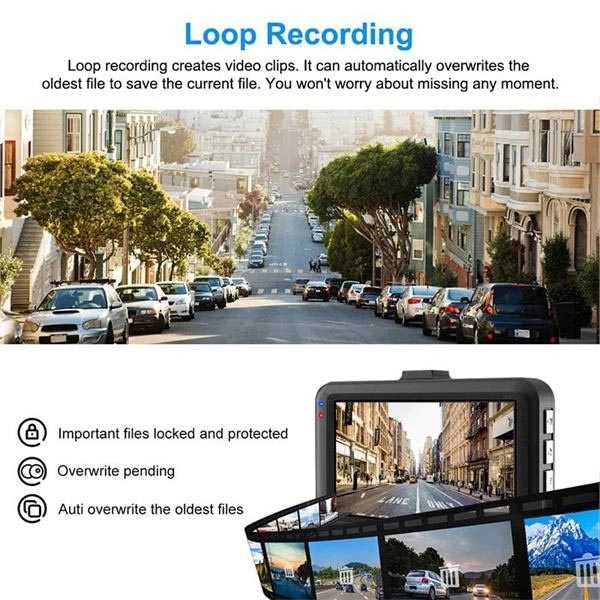 Full HD 1080P Dash Cam For Car 5