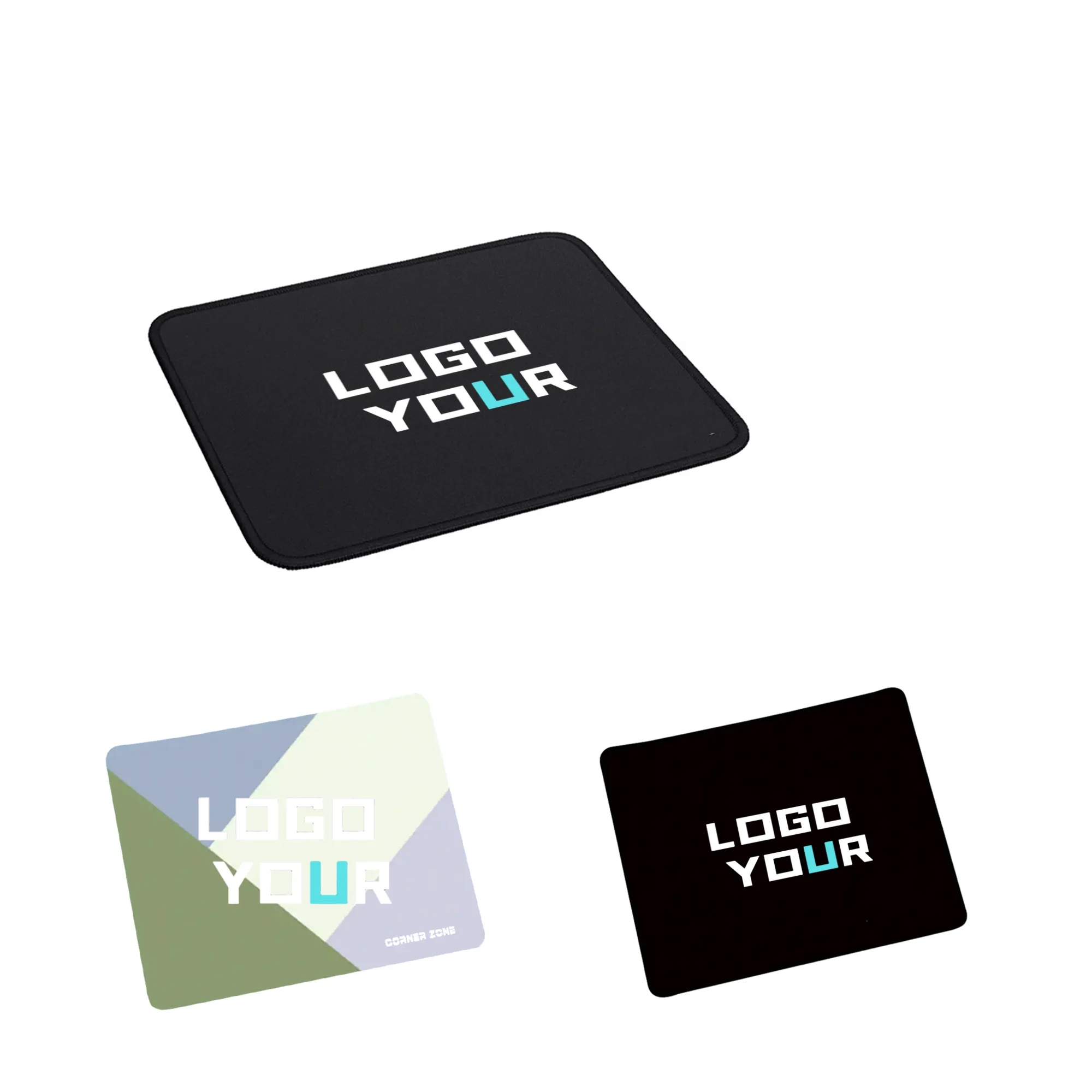 MOQ 50 Pcs Non-slip Full Color Soft Surface Mouse Pad
