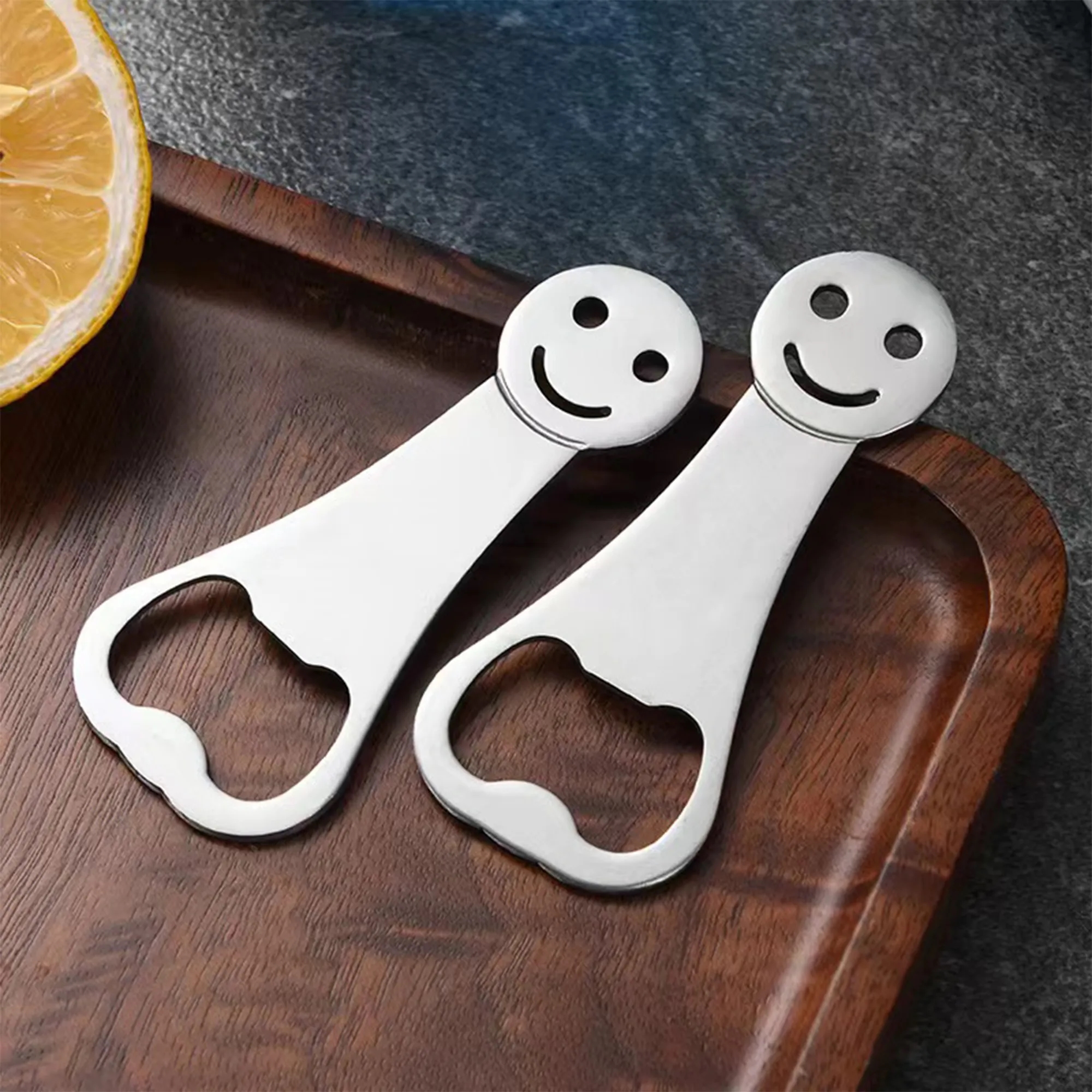 Customizable smiley face bottle opener 4