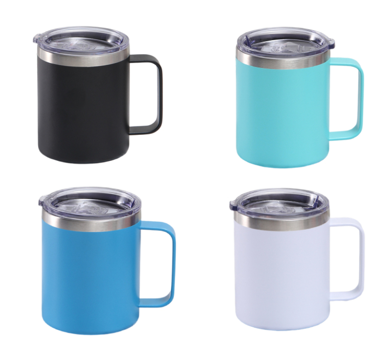 Stainless Steel Camping Mug, 12 oz. 3