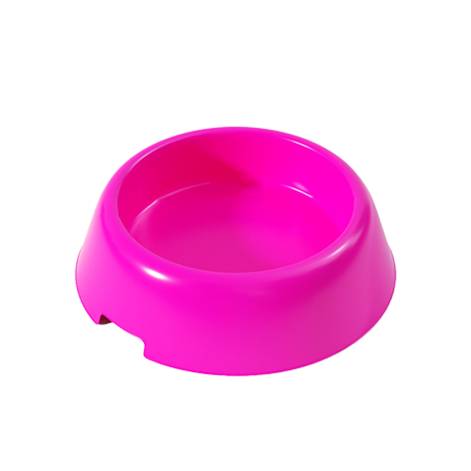 Colored Lightweight Plastic Pet Bowls 5