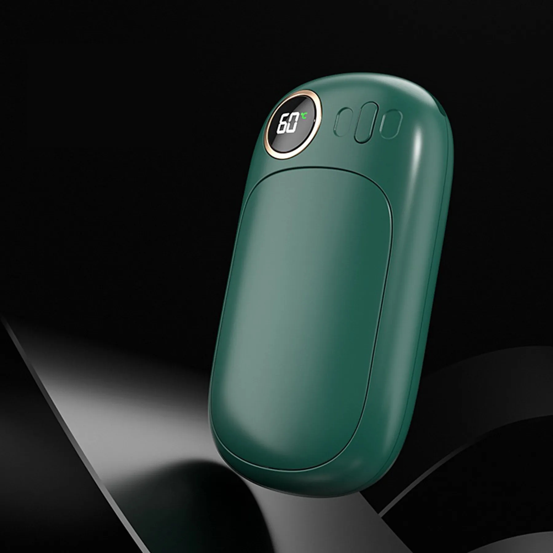 3600 mAh Digital Display Double-sided Heating Power Bank 8