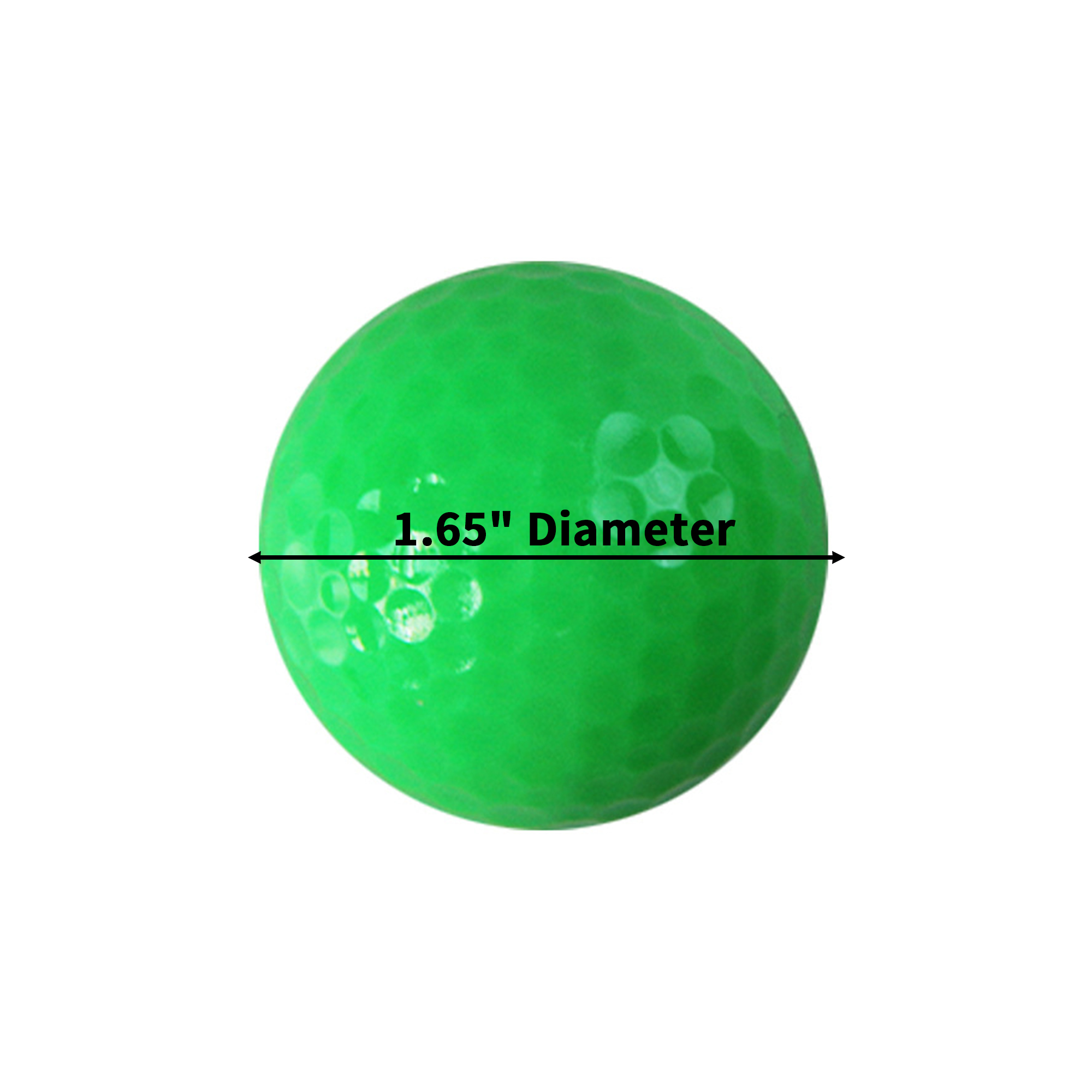 1.65" Training Golf Ball High Rebound 2