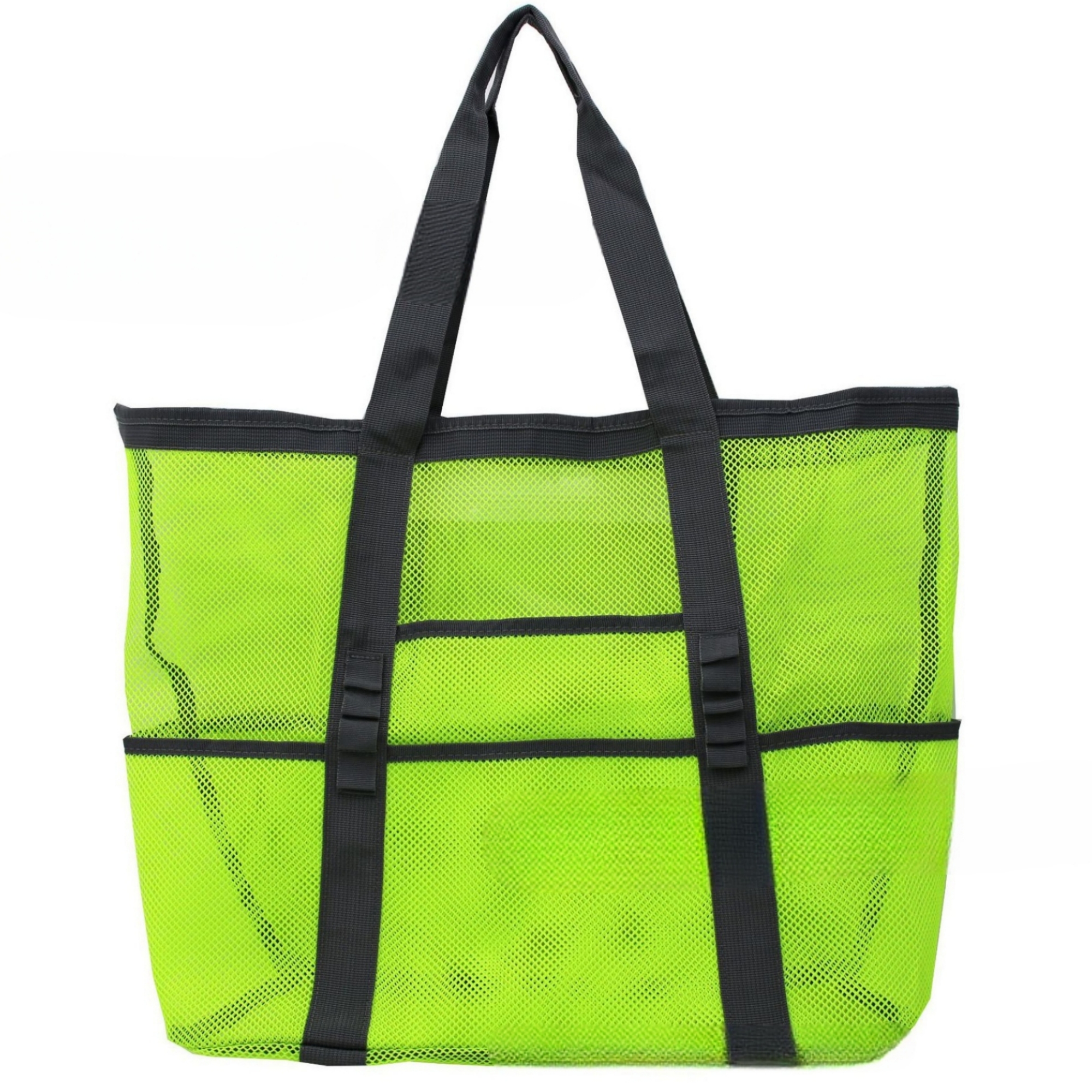 Extra Large Mesh Pockets Beach Bag 5