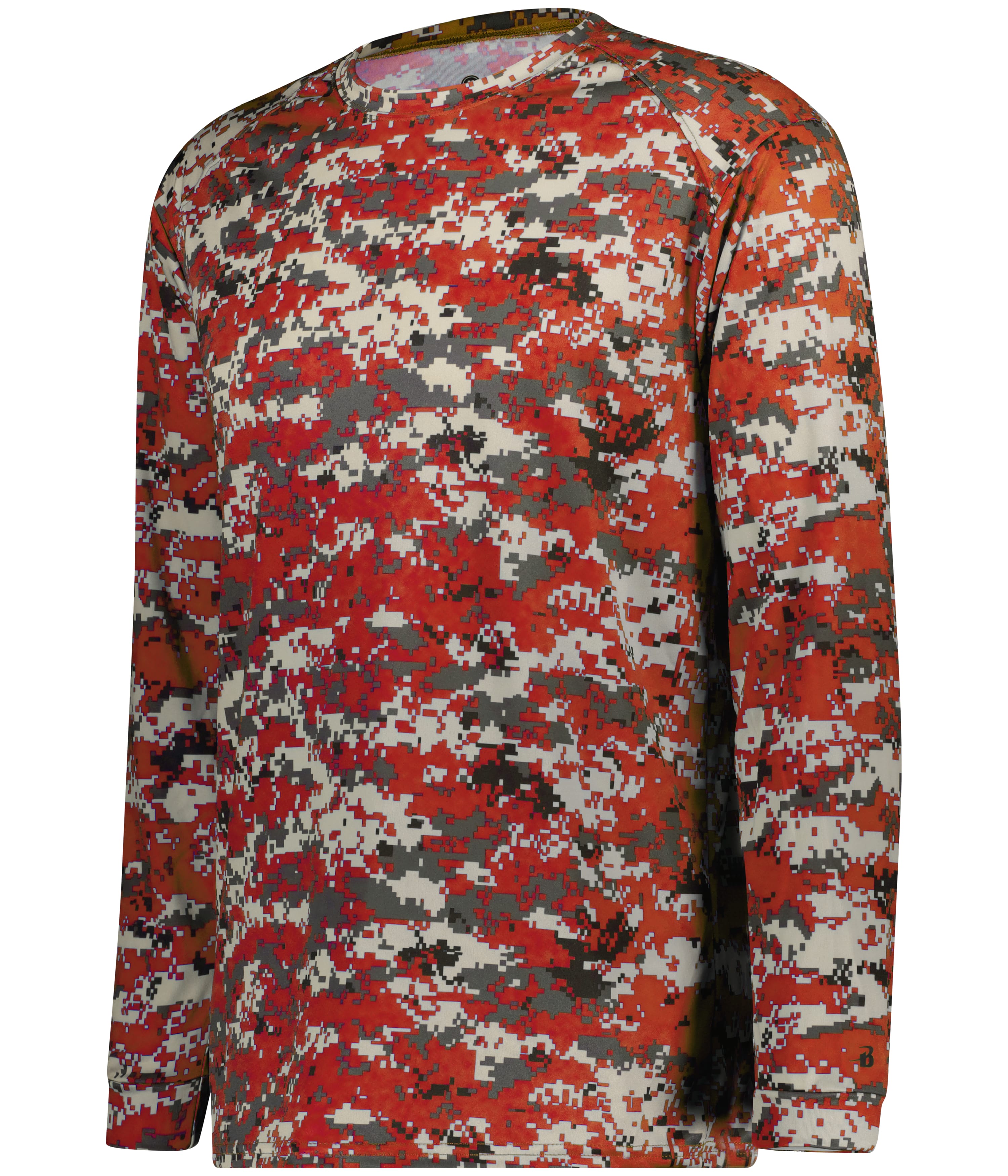 Digital Long Sleeve Tee, custom t-shirt with logo imprint 12