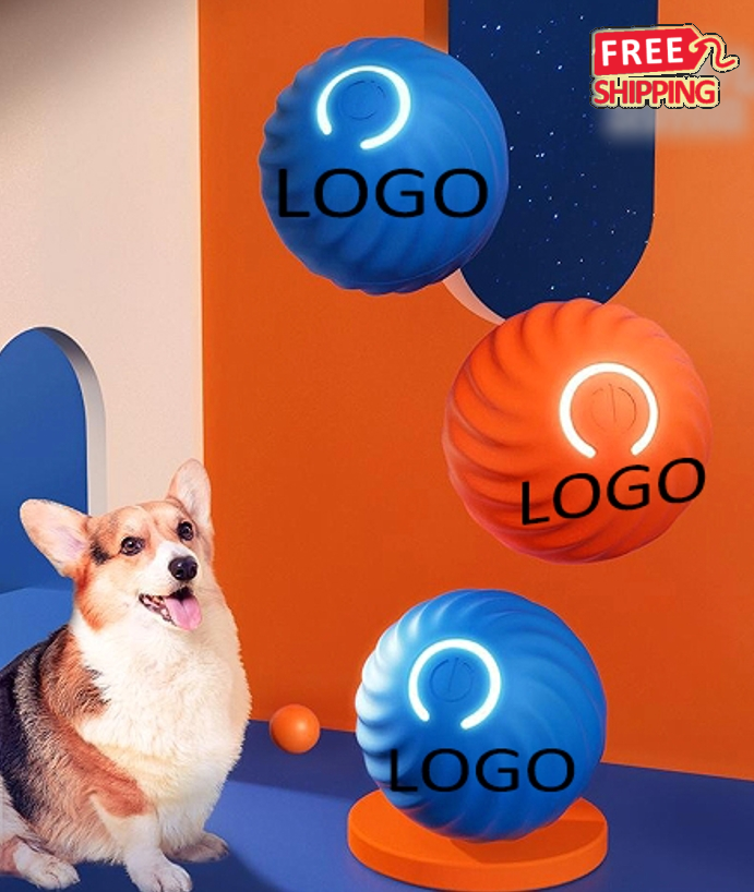 USB Rechargeable Interactive Dog Ball Toy 3