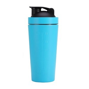 750ml Stainless Steel Shaker With Leakproof Lid, custom water bottle with logo imprint 9