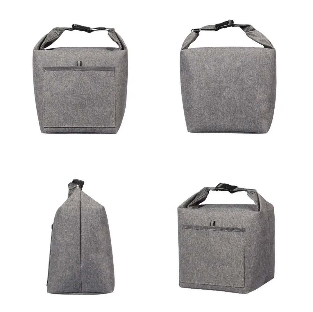 Bellevue Heathered Polyester Insulated Lunch Tote Bag 3