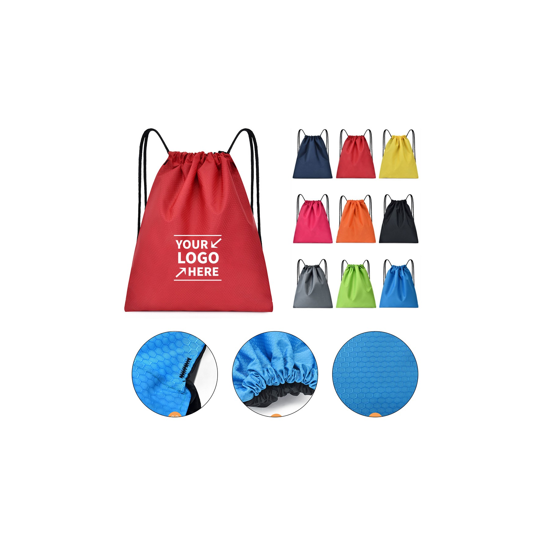 Two-Toned Stringed Knapsack