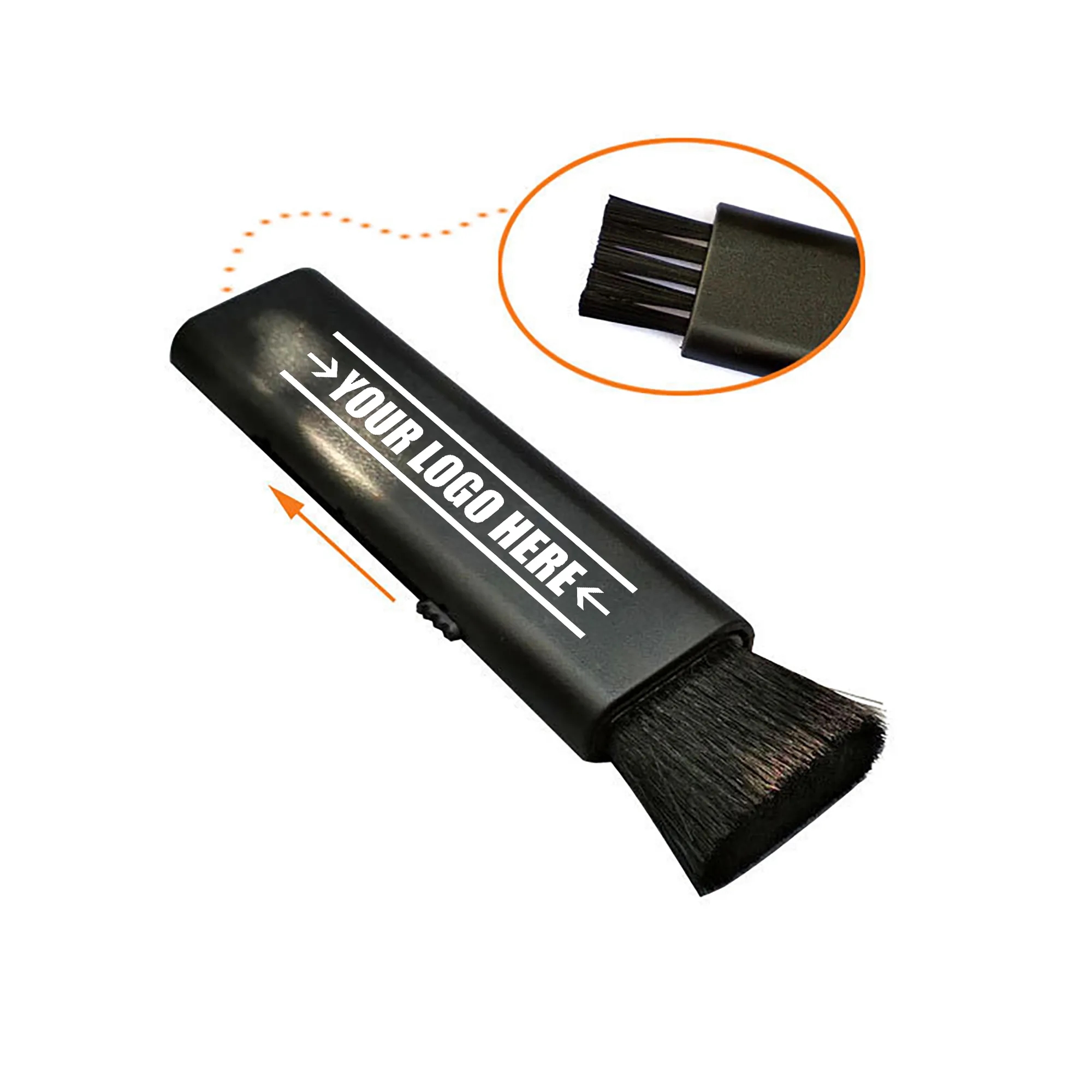 Retractable Both Sides Keyboard Cleaner Brush 2