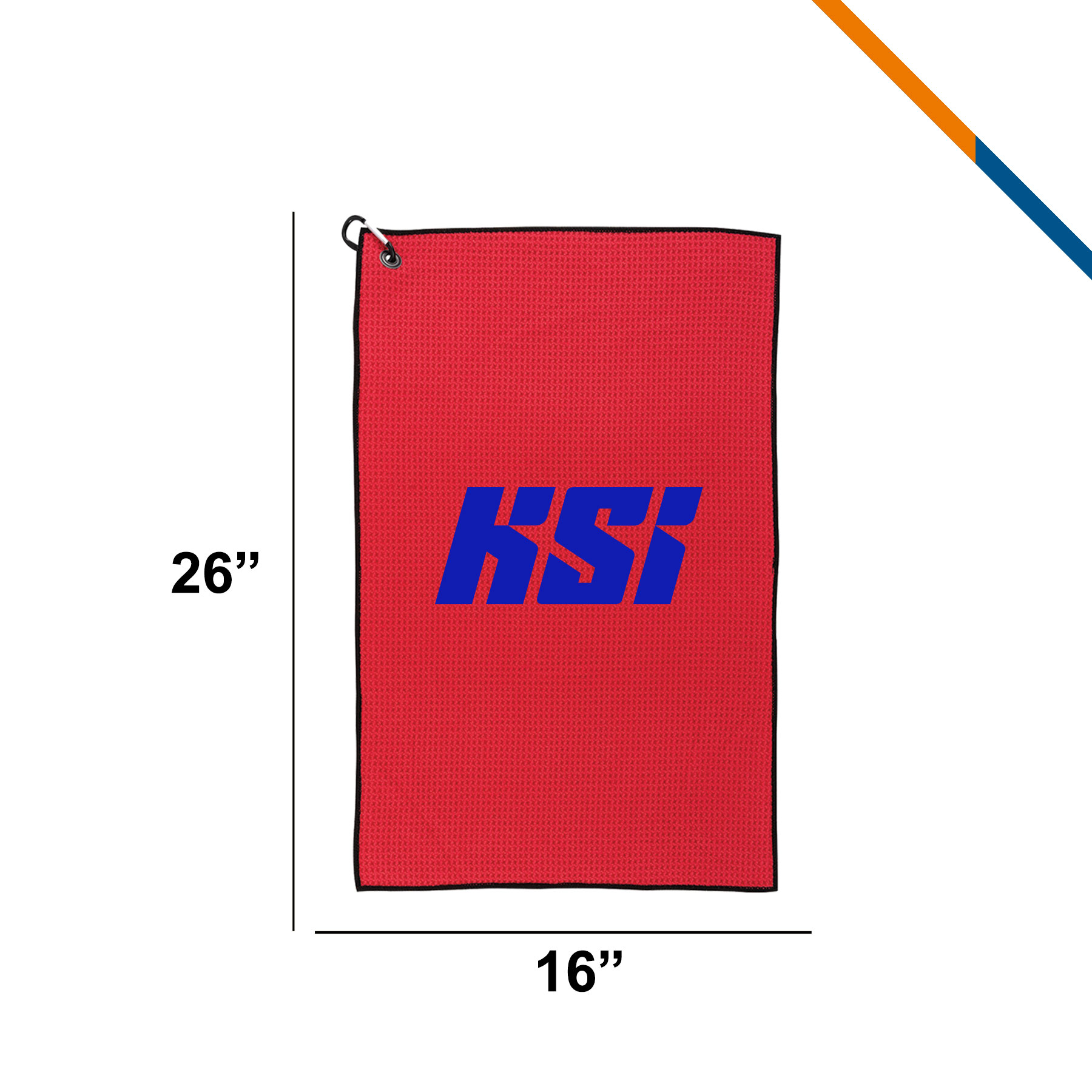 Arei Golf Towel - 26" x 16" 2