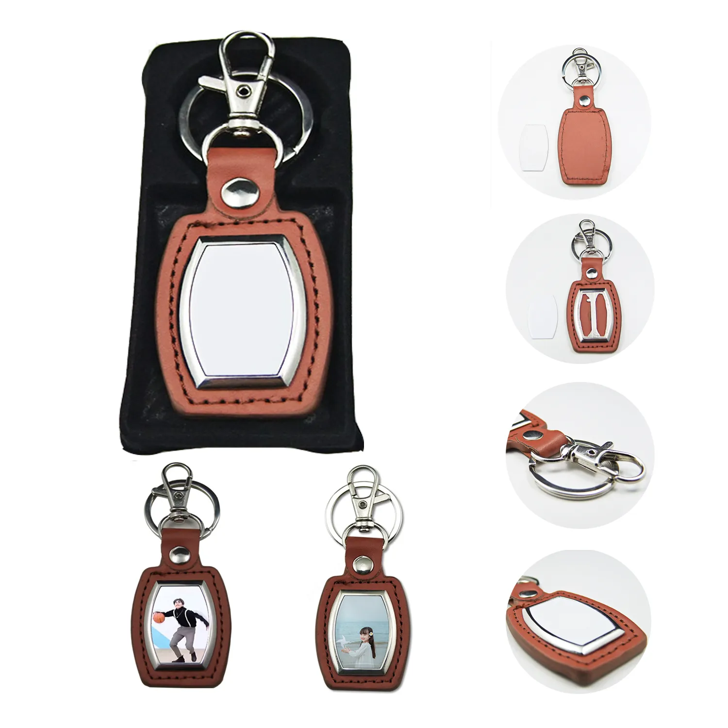 Leather Keychain 1