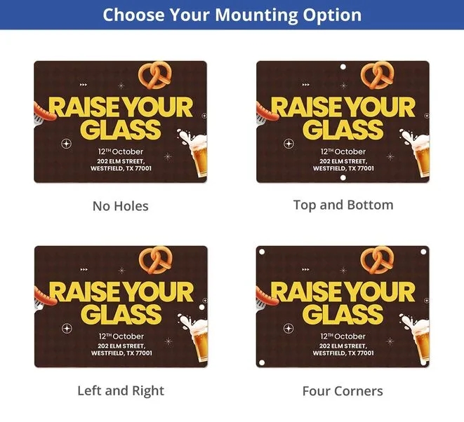 Custom Beer Signs(1' x1') SQFT 3