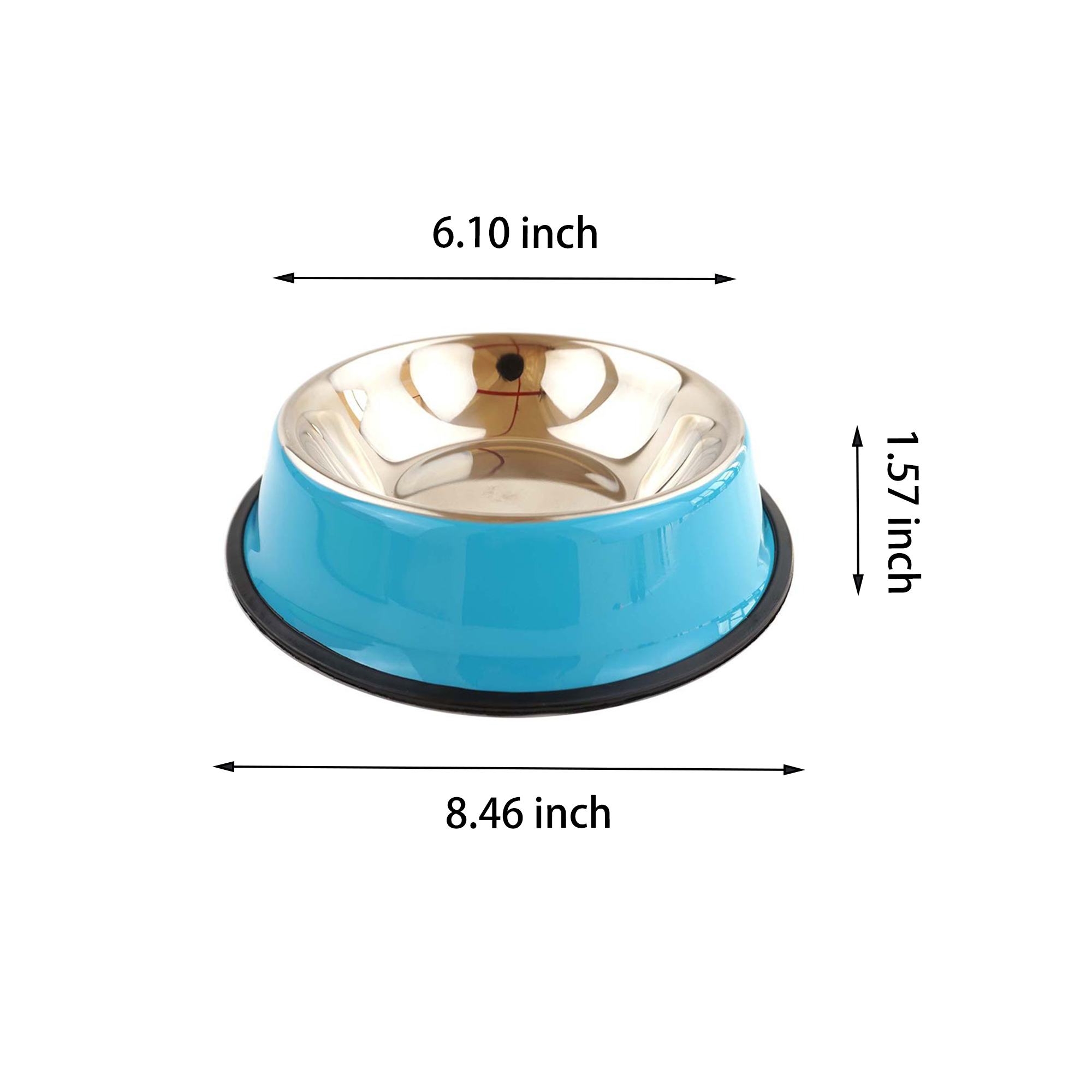 Custom Stainless Steel Pet Bowl 3