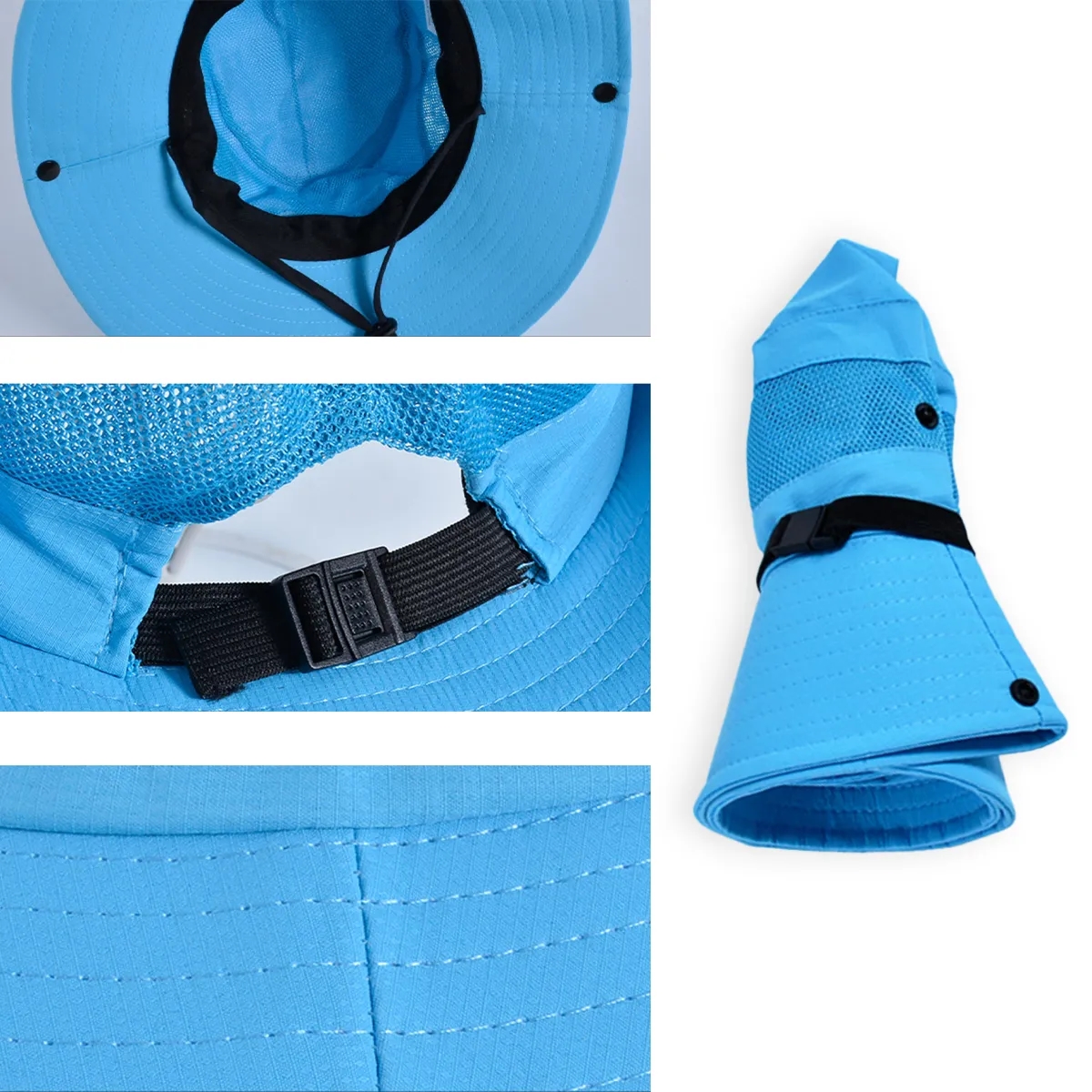Sun Bucket Hat Beach Cap UV Proof Protection Travel Summer 6