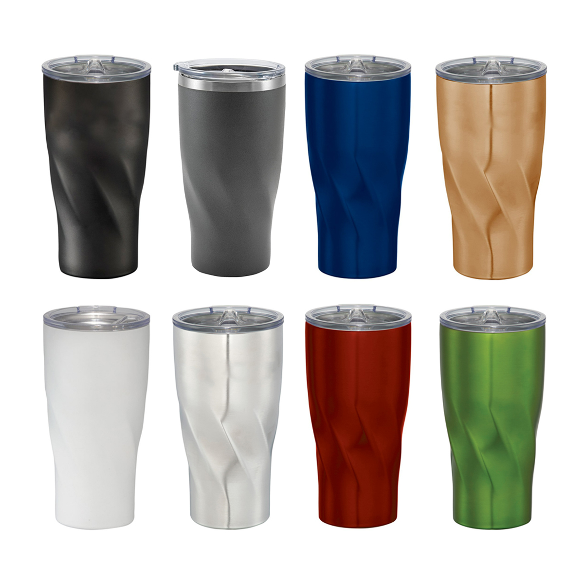 20oz Stainless Steel Twist Design Tumbler 5