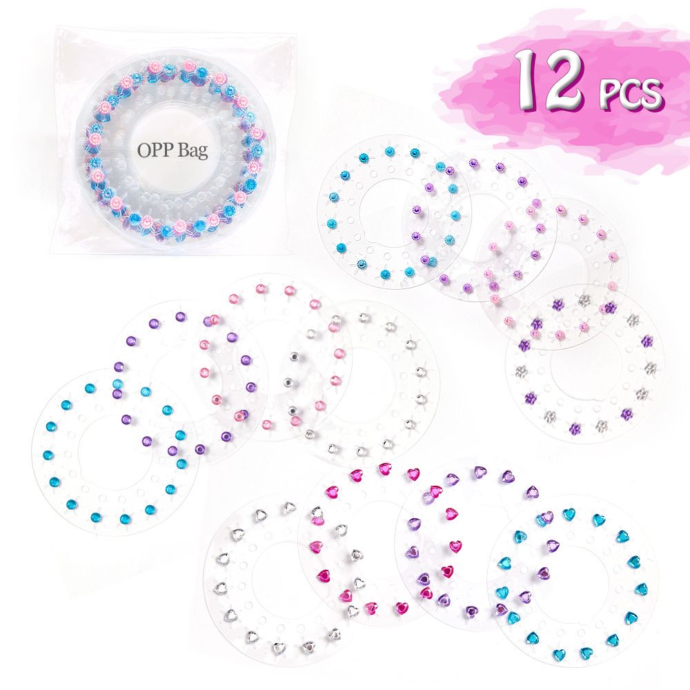Toy Studded Diamond Stickers 6