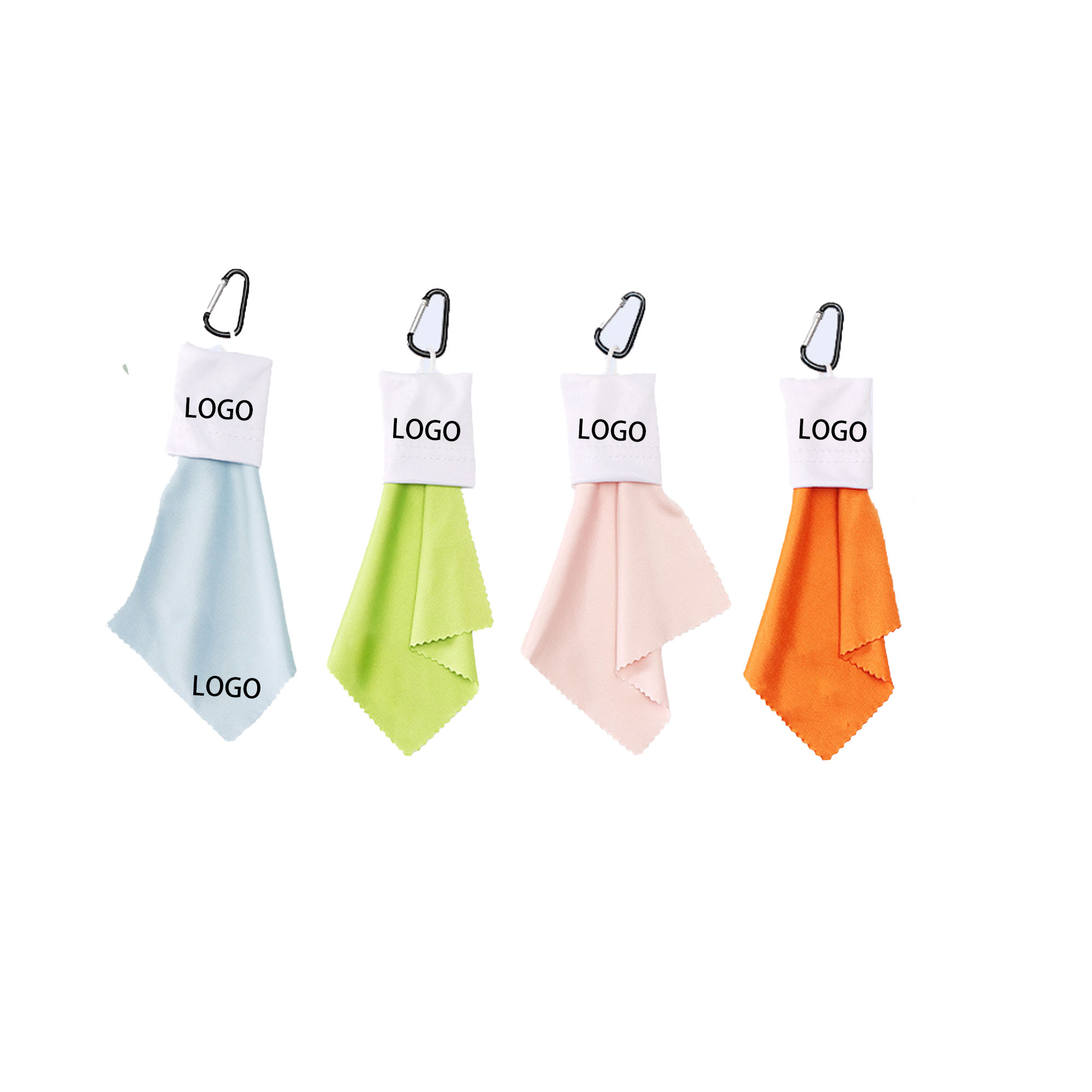 Outdoor Portable Hook Glasses & Screen Wiping Cloth 2