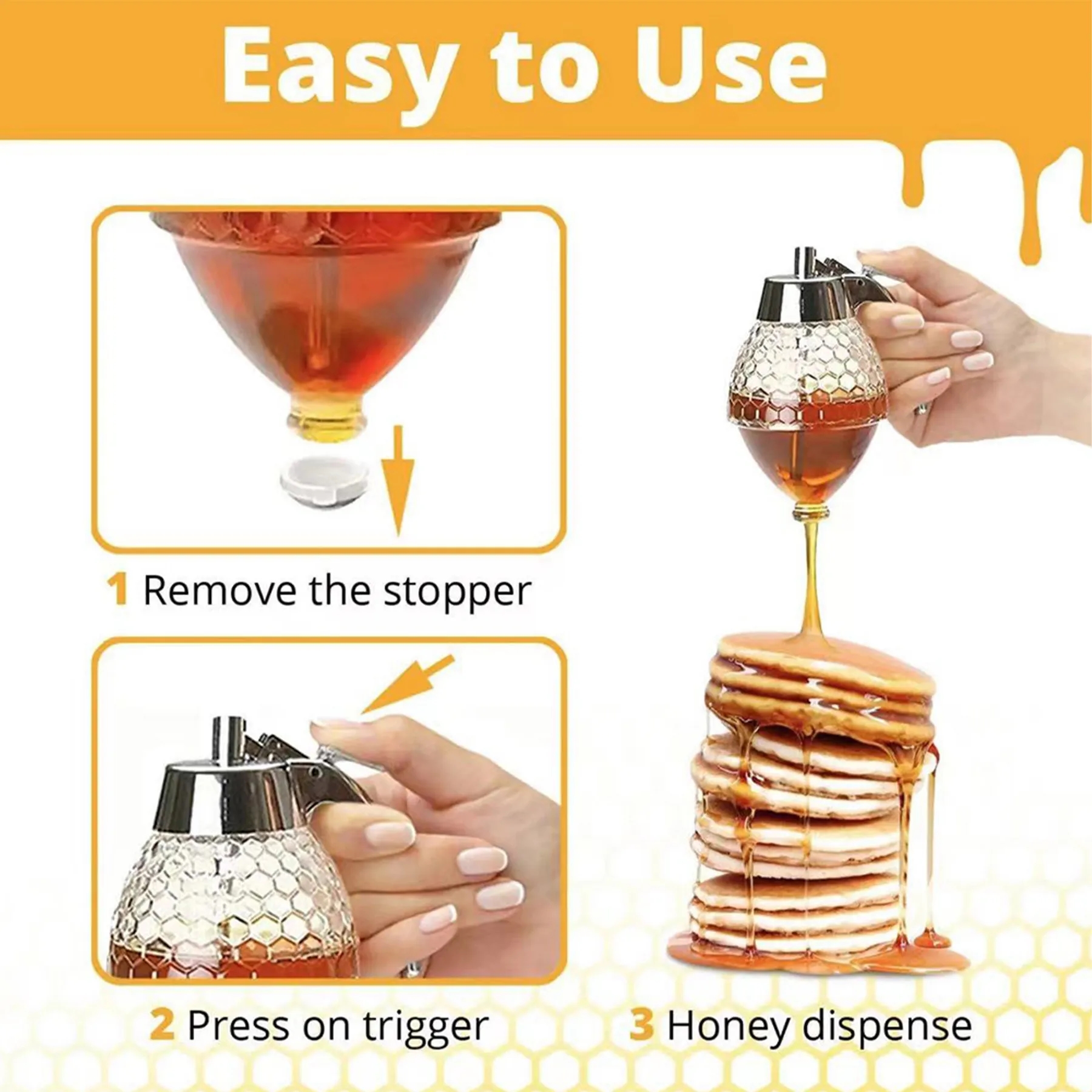 Plastic Syrup Juice Dispenser 5
