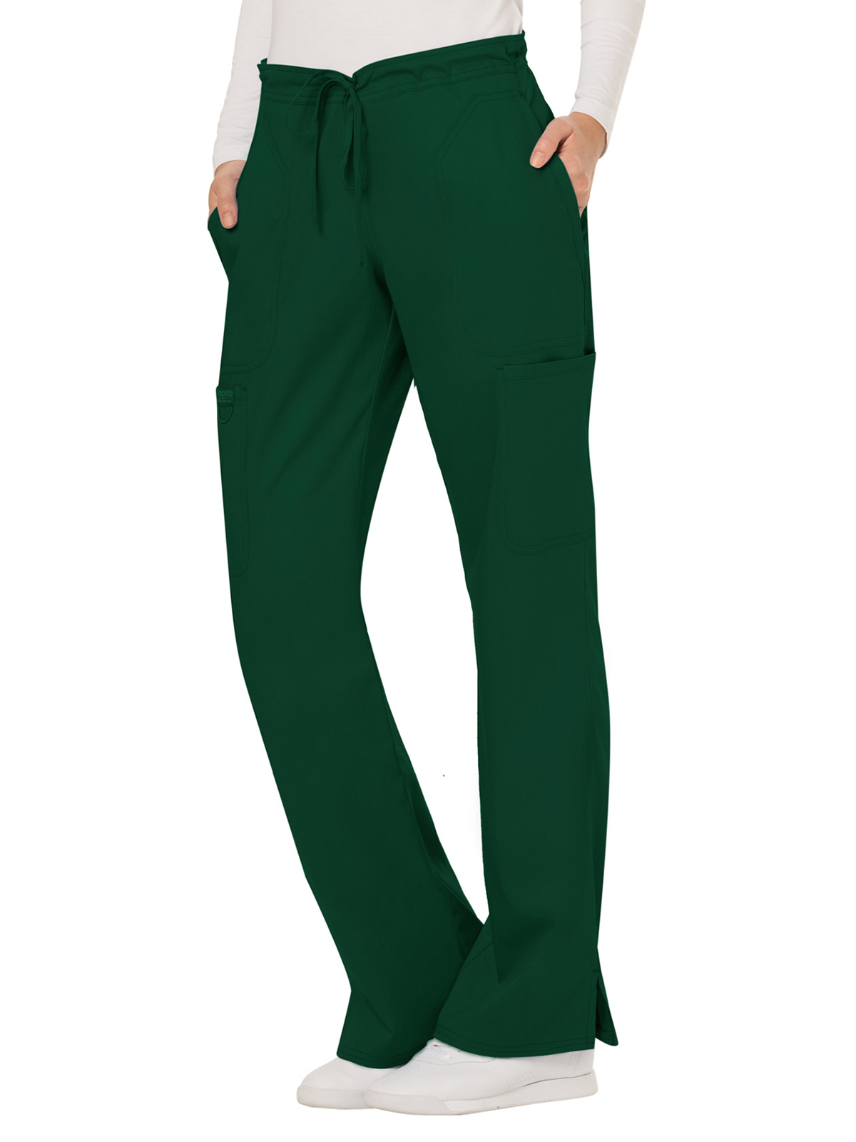 Cherokee - Workwear Revolution - Women's 5-Pocket Mid Rise Drawstring Pant 25