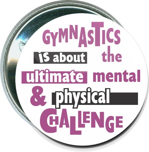 Gymnastics is about the ultimate mental and physical challenge, Sports Button 1