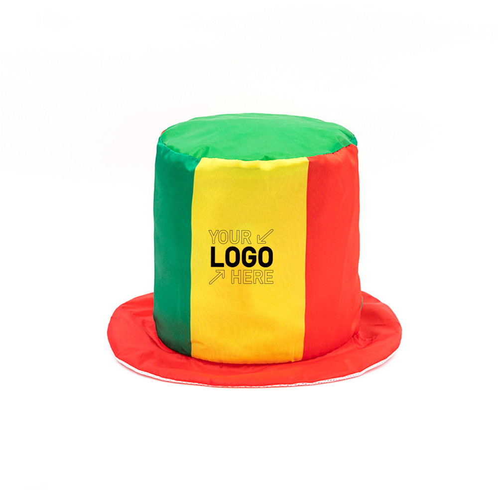 Qatar World Cup National Flag Football Fans Customized Top Hat 9