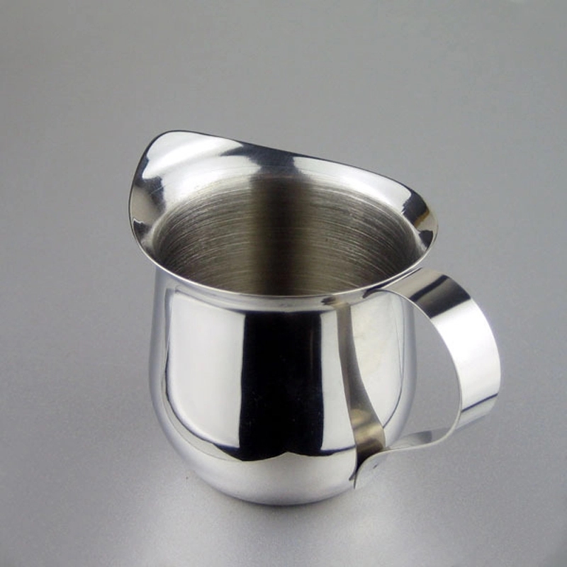 Custom 8 oz Stainless Steel Milk Frothing Pitcher 4