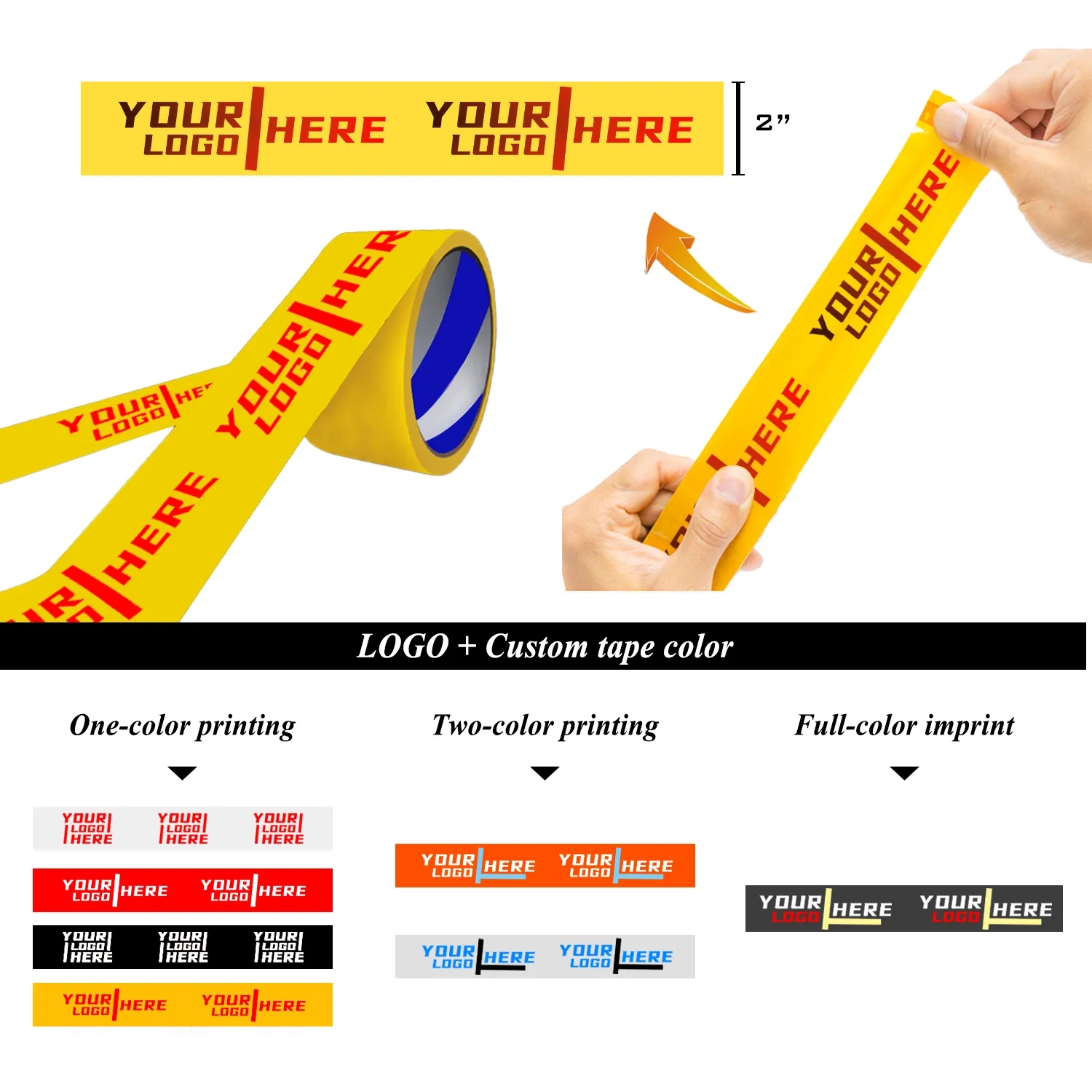 Custom Full Color Adhesive Packing Tape MOQ50 2