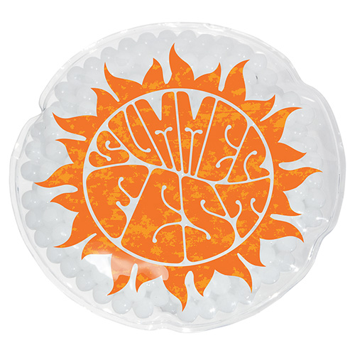 Full-Color Round Aqua Pearls™ Hot/Cold Pack 40