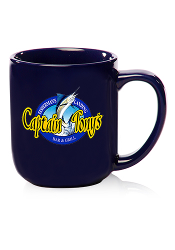 16 oz. Vibrant Color Glossy Ceramic Mugs 10