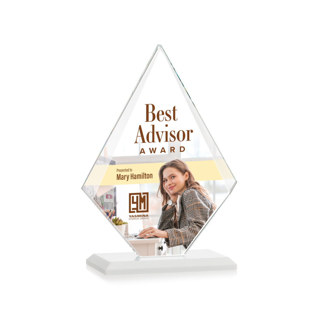 Rideau VividPrint™ Award - White 12