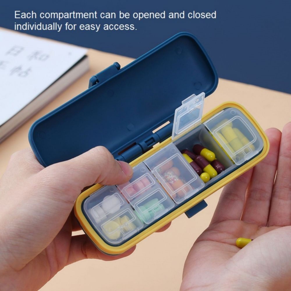 Wheat Straw Eco Friendly Pill Organizer 3