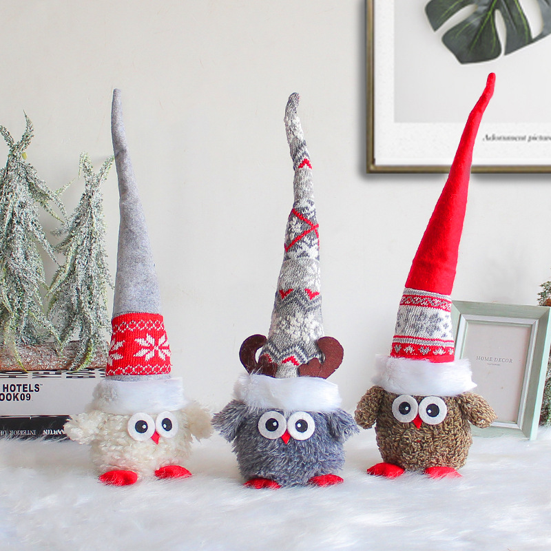 Knitted Hat Big Nose Doll 4