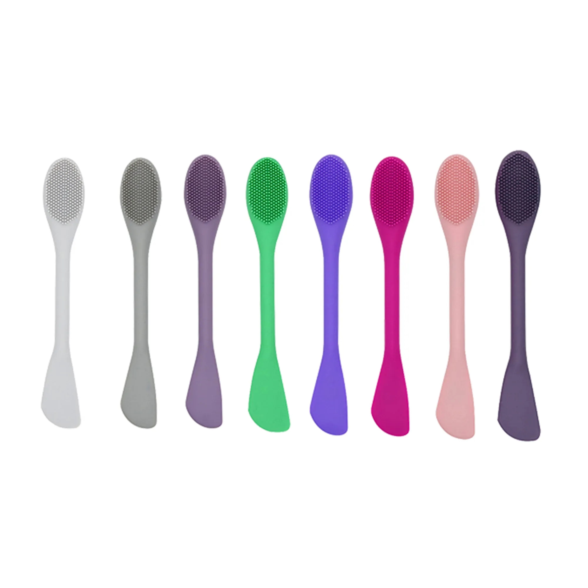 2-in-1 Silicone Facial Cleansing and Mask Brush 4