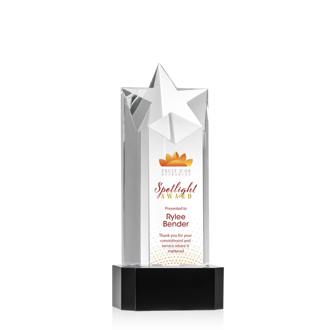 Berkeley VividPrint™ Award on Padova Base - Black 6