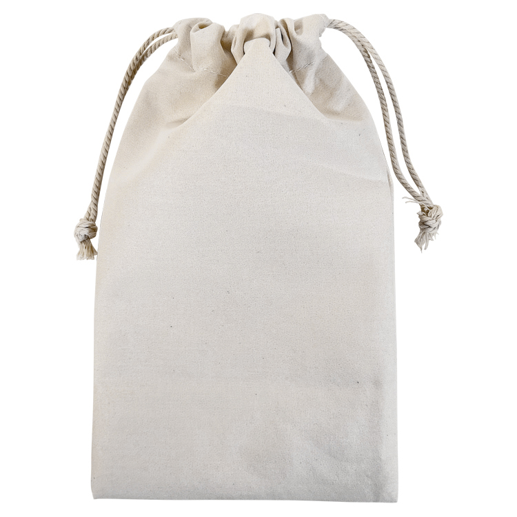 Tall Vibrant Cotton Drawstring Pouch 6