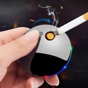 Round Disc Heat Foil Lighter 2