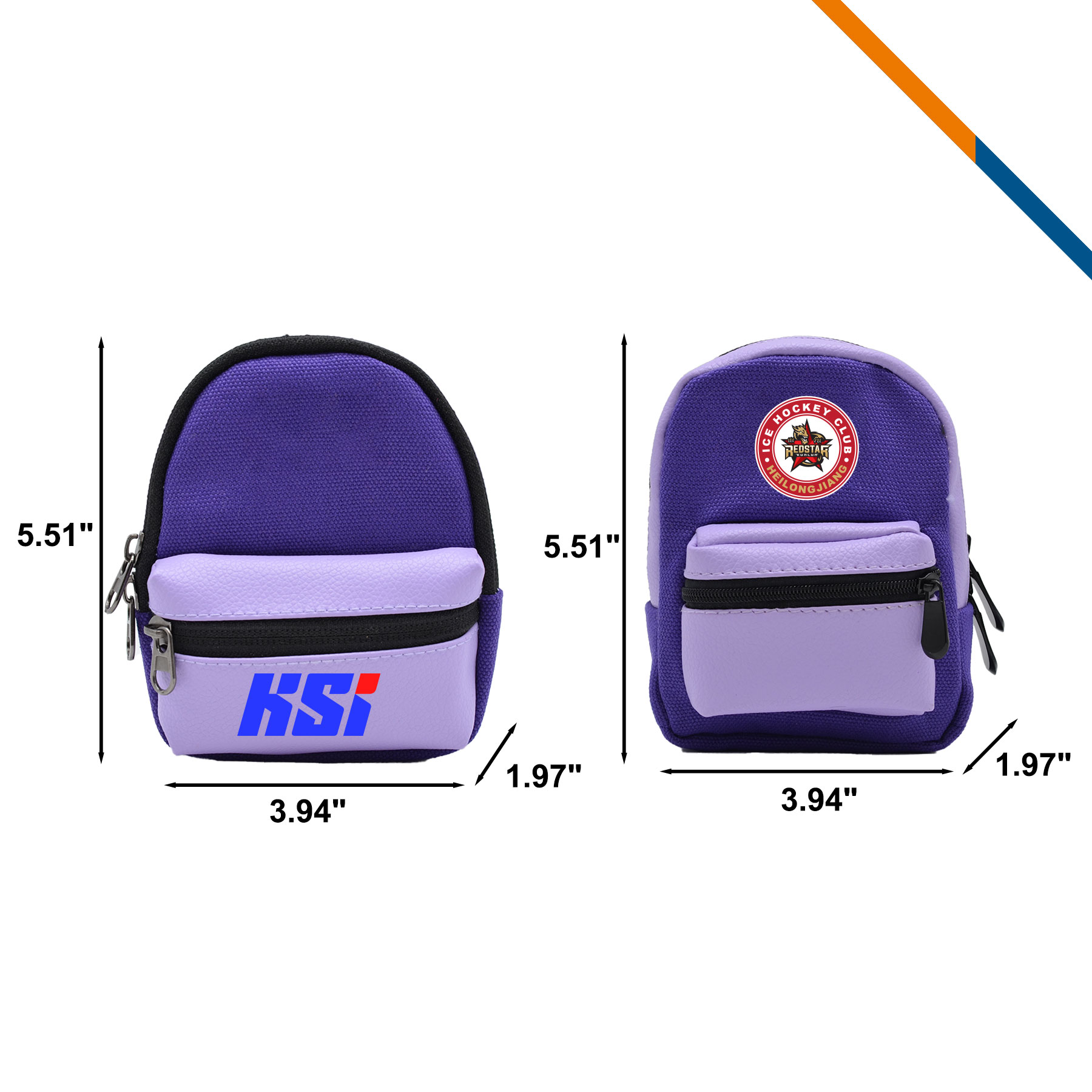 Zenda Backpack Coin Purse 15